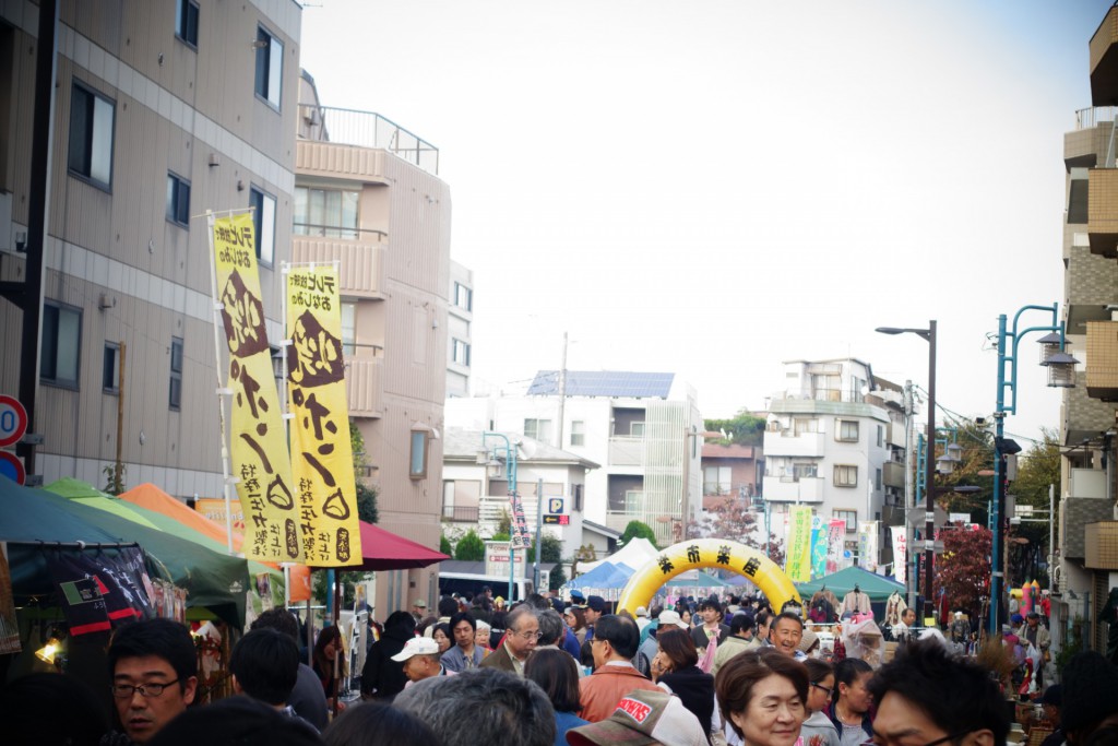 楽市楽座の様子